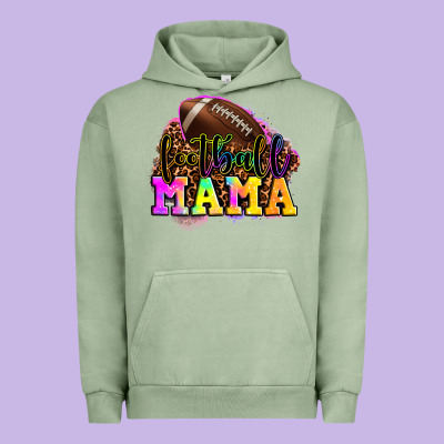 Football Mama Urban Hoodie Designed By Lillyallendesigns