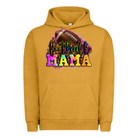 Pigment Peanut Butter football mama Urban Hoodie - LillyAllenDesigns
