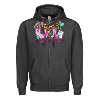 Charcoal Heather ot occupational therapist Zipper Hoodie - AdoDesignShop