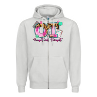 Dove Grey ot occupational therapist Zipper Hoodie - AdoDesignShop