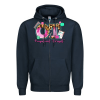 Navy ot occupational therapist Zipper Hoodie - AdoDesignShop