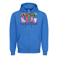 True Royal ot occupational therapist Zipper Hoodie - AdoDesignShop