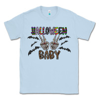 Dusty Blue halloween baby Classic Tee - CowhideDigitalArt