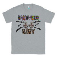 Heather Grey halloween baby Classic Tee - CowhideDigitalArt