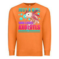 Carrot just a girl who loves axolotls Premium Sweatshirt - Jasminsmagicworld