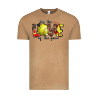 Vintage Camel for the love of the game softball Vintage Tee - Zillion Design Studio
