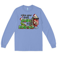 Colony Blue when your  dead insıde but is christmas Long Sleeve Tee - CowhideDigitalArt