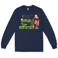 Navy when your  dead insıde but is christmas Long Sleeve Tee - CowhideDigitalArt