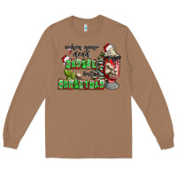 Toasted Coconut when your  dead insıde but is christmas Long Sleeve Tee - CowhideDigitalArt