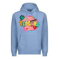 Colony Blue teacher Premium Hoodie - NancyCooperArtShop