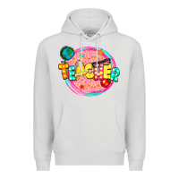 Dove Grey teacher Premium Hoodie - NancyCooperArtShop