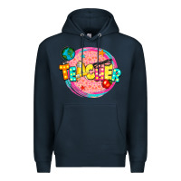 Navy teacher Premium Hoodie - NancyCooperArtShop