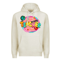 Oatmeal Heather teacher Premium Hoodie - NancyCooperArtShop