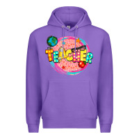 Purple teacher Premium Hoodie - NancyCooperArtShop