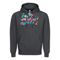 Smoke oncology nurse Zipper Hoodie - AdoDesignShop