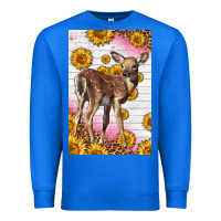 True Royal Western Cute Baby Deer Fawn Premium Sweatshirt - LillyAllenDesigns
