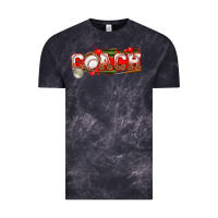 Cloud Black baseball coach Vintage Tee - texasbilliewilder