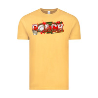 Vintage Mustard baseball coach Vintage Tee - texasbilliewilder