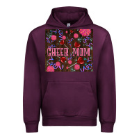 Mauve Wine cheer mom party Urban Hoodie - LillyAllenDesigns