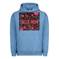 Pigment Pebble Blue cheer mom party Urban Hoodie - LillyAllenDesigns