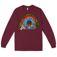 Burgundy nana Long Sleeve Tee - SublimationCraftShop
