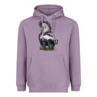 Lavender skunk Heavyweight Hoodie - LillyAllenDesigns