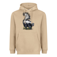 Mushroom skunk Heavyweight Hoodie - LillyAllenDesigns