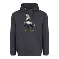 Smoke skunk Heavyweight Hoodie - LillyAllenDesigns