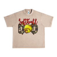 French Oak softball dad Urban Heavy Tee - Zillion Design Studio