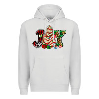 Dove Grey joy with christmas tree cake ado Premium Hoodie - AdoDesignShop