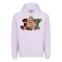 Lilac joy with christmas tree cake ado Premium Hoodie - AdoDesignShop