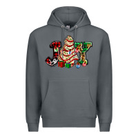 Rock joy with christmas tree cake ado Premium Hoodie - AdoDesignShop