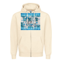 Sandshell winter vibes gnome Zipper Hoodie - JahusDesignShop
