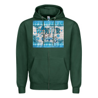 Sports Green winter vibes gnome Zipper Hoodie - JahusDesignShop