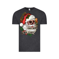 Vintage Black Kinda merry kinda scary Vintage Tee - RanaPortraitStore