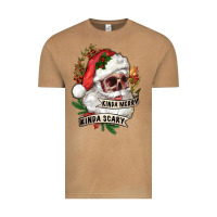 Vintage Camel Kinda merry kinda scary Vintage Tee - RanaPortraitStore