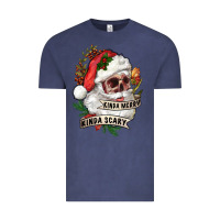 Vintage Denim Kinda merry kinda scary Vintage Tee - RanaPortraitStore