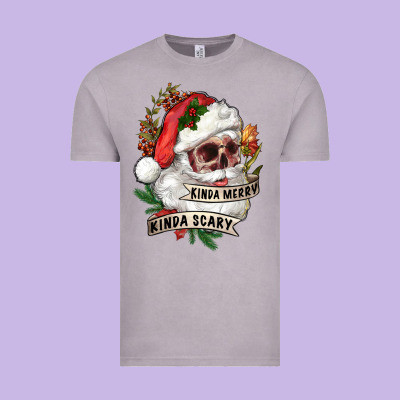 Vintage Tee Kinda merry kinda scary