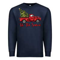 Navy tis the season Premium Sweatshirt - BarkalooDesign