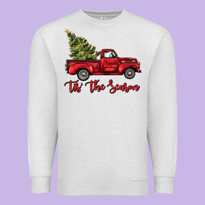 Tis The Season Premium Sweatshirt Designed By Barkaloodesign