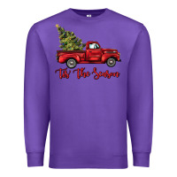 Purple tis the season Premium Sweatshirt - BarkalooDesign