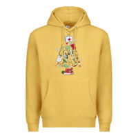 Antique Gold nurse christmas tree Premium Hoodie - MaliasSmallBusiness