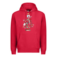 Cardinal nurse christmas tree Premium Hoodie - MaliasSmallBusiness
