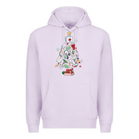 Lilac nurse christmas tree Premium Hoodie - MaliasSmallBusiness