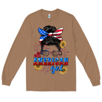 All American Girl 4th Of July Long Sleeve Tee | Teevron