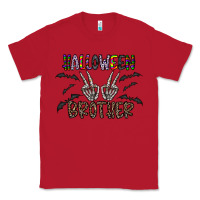 Red halloween brother Classic Tee - CowhideDigitalArt