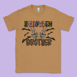 Halloween Brother Classic Tee Designed By Cowhidedigitalart