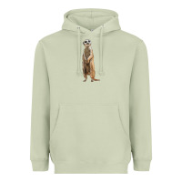 Matcha Meerkat Heavyweight Hoodie - LillyAllenDesigns