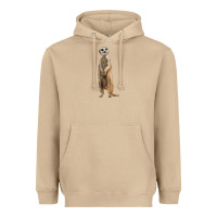 Mushroom Meerkat Heavyweight Hoodie - LillyAllenDesigns