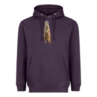 Plum Meerkat Heavyweight Hoodie - LillyAllenDesigns
